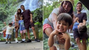 Bruno Guedes e Jade Seba derretem seguidores com momento de pura família