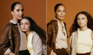 Que linda! Filha de Camila Pitanga estreia como modelo ao lado da mãe
