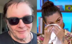 Cleo Pires é surpreendida por Fábio Jr no ‘Mais Você’ e chora emocionada