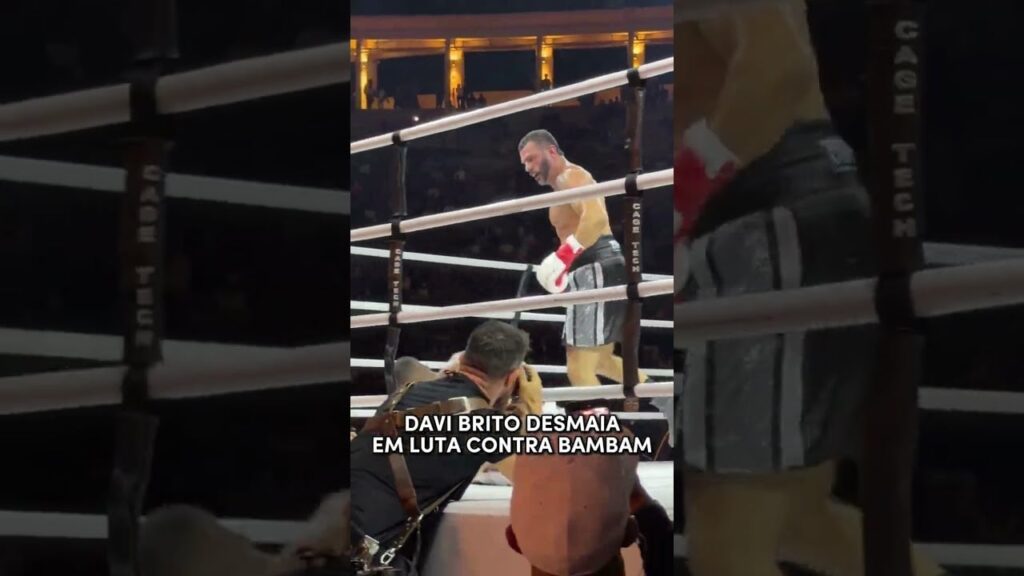 Davi Brito é nocauteado e desmaia em luta no Fight Music Show!