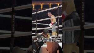Davi Brito é nocauteado e desmaia em luta no Fight Music Show!