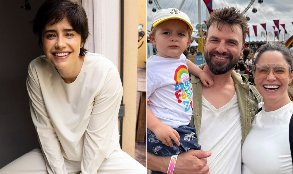 Fernanda Vasconcellos curte merecido descanso ao lado da família após sucesso em ‘Três Graças’