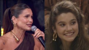 Flávia Alessandra relembra trajetória após vitória no Domingão e emociona ao falar de orgulho