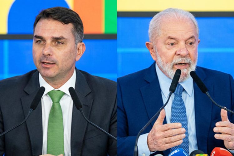 Flávio Bolsonaro desaba em pesquisa enquanto Lula dispara