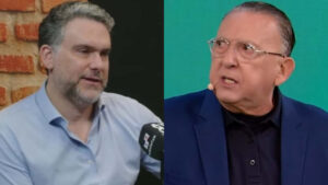 Galvão Bueno recebe ligação misteriosa e lenda do marketing revela a verdade: “Deve ser trote!”
