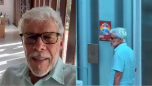 José Mayer faz rara aparição em shopping após seis anos longe da televisão