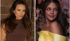 Larissa Manoela aparece em comemoração da família de ex e deixa fãs intrigados