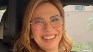 Luciana Gimenez testa carro novo e entra em pânico em momento cômico