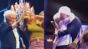 Moacyr Franco Puxa Cabelo e Beija Fã em Evento de Homenagem às Mulheres
