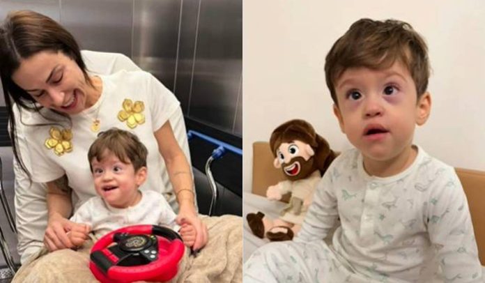 Nadja Haddad revela que filho passou por duas cirurgias e emociona ao abrir o jogo