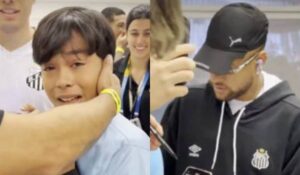 Neymar Protagoniza Cena Emocionante na Neo Química Arena