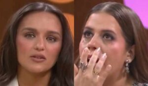Rafa Kalimann faz Tati Machado chorar ao vivo falando sobre sua filha Zuza