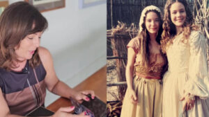 Regiane Alves abre baú de memórias e mostra fotos raras de sua estreia na Globo