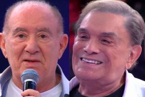 Renato Aragão e Dedé Santana se reencontram na Globo e fã do Faustão fica emocionado!