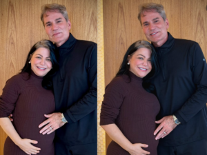 Simone Poncio revela diagnóstico delicado na terceira gravidez aos 50 anos