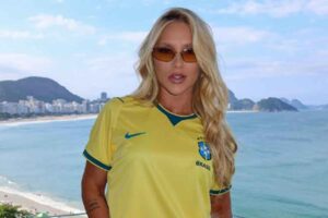 Virginia torce para o Brasil e reação de Vini Jr não passa despercebida