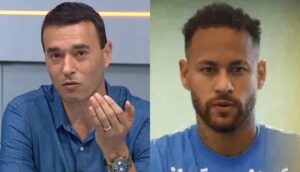 André Rizek causa polêmica ao alfinetar Neymar: ‘Não vai a campo trabalhar’