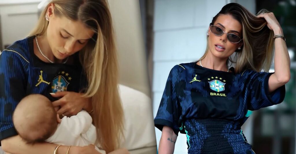 Carol Cabrino, esposa de Marquinhos, abre o jogo sobre maternidade e revela segredo do pós-parto
