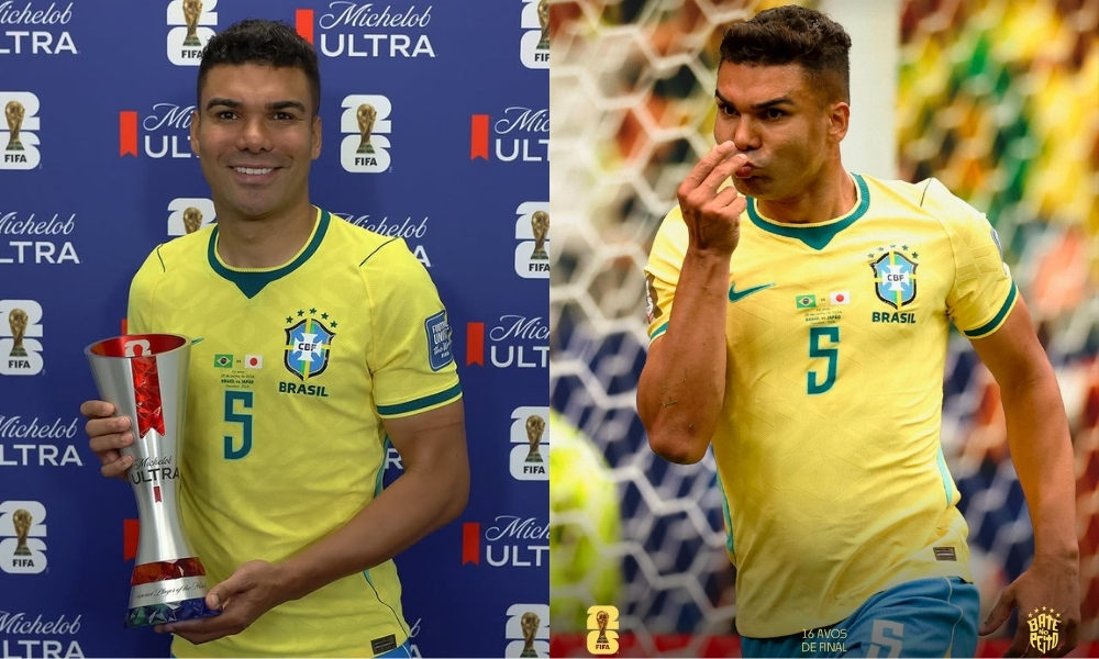 Casemiro eleito ‘Homem do Jogo’ mas é o 3º mais amarelado da história da Copa