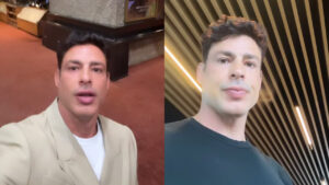 Cauã Reymond sofre com jet lag em Londres e treina de madrugada