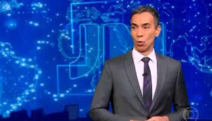 César Tralli enfrenta pane ao vivo no Jornal Nacional e reação choca telespectadores