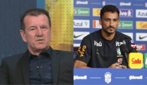 Dunga Perde a Paciência e Critica Danilo na Seleção