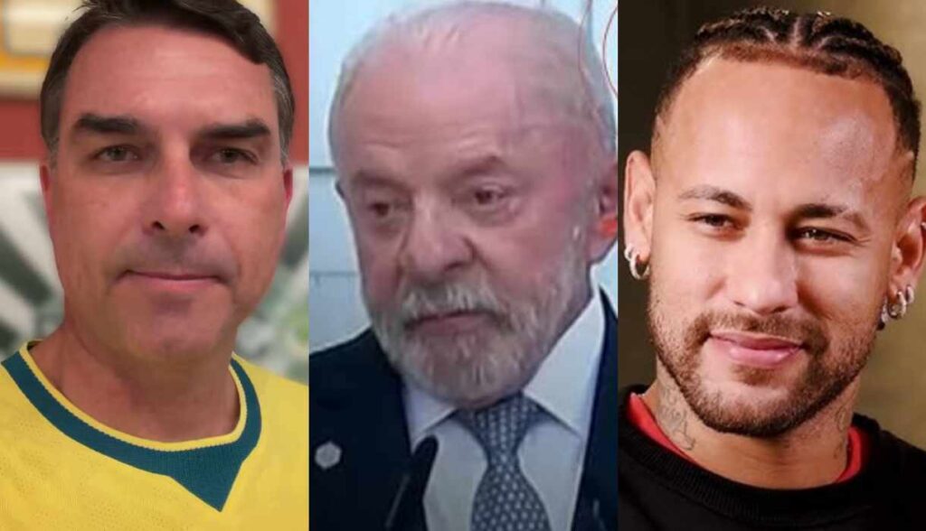 Flávio Bolsonaro Detona Lula e Defende Neymar