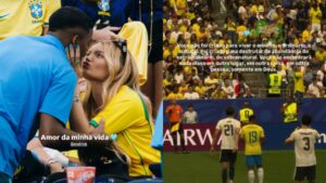 Gabriely Miranda se derrete por Endrick após vitória épica do Brasil na Copa 2026
