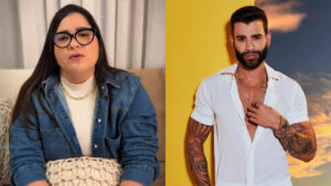 Cantora se desculpa com Gusttavo Lima após xingação ao vivo: ‘Estava eufórica no palco’