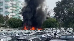 Tragédia no Recreio: Helicópteros Colidem no Ar e Caem em Pátio de Carros no Rio