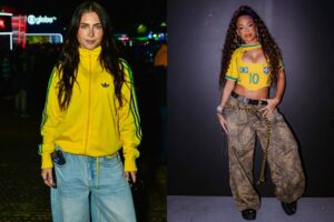 Jade Picon e Marvvila empatam em enquete de melhor look dos jogos do Brasil na Copa