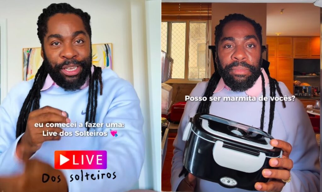 Lázaro Ramos brinca com pedidos polêmicos sobre seu casamento e anuncia live dos solteiros