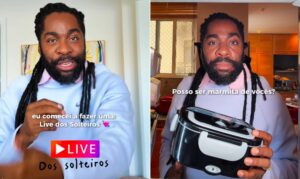 Lázaro Ramos brinca com pedidos polêmicos sobre seu casamento e anuncia live dos solteiros