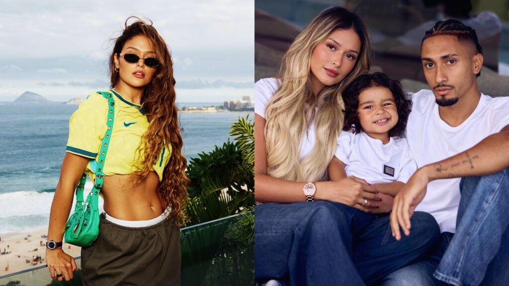 Natalia Belloli se abre sobre críticas a Raphinha e revela planos de aumentar a família