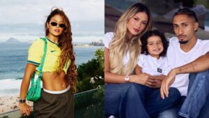 Natalia Belloli se abre sobre críticas a Raphinha e revela planos de aumentar a família