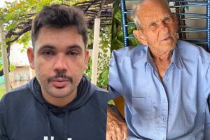 Neto desabafa após morte do Vovó Anésio: ‘Dor muito grande’