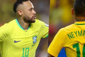Neymar vira piada com erro inusitado em camisa
