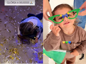 Kimberlly revela detalhes luxuosos da festa de 2 anos de Helena, filha com Neymar!