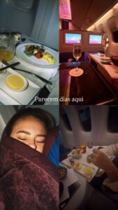 Paolla Oliveira chega à China após maratona de 31 horas de viagem!