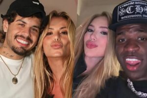 Mãe de Zé Felipe causa após cobrir foto de Virginia e Vini Jr