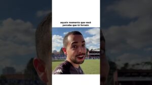 Influenciador Vive a Pressão de Uma Partida de Futebol e Desabafa
