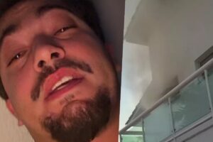 Incêndio assusta Regis Danese: filho aparece chorando desesperado!