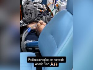 Vovô Anésio sofre parada cardiorrespiratória e é internado na UTI