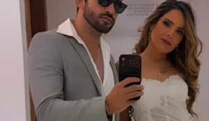 Wanessa de vestido de noiva e namorado solta o veredicto: ‘Ela apela!’