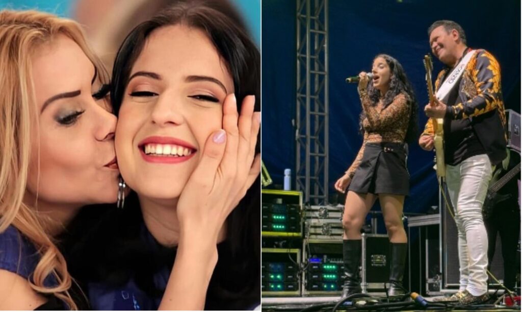 Filha de Joelma e Ximbinha entra para a banda do pai e causa polêmica na web!