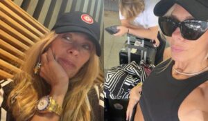 Adriane Galisteu sofre com despedida do filho na Europa