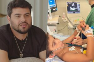 Filho de Cristiano, da dupla com Zé Neto, é picado por escorpião