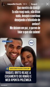 Raquel Brito cala boatos sobre casamento surpresa de Davi