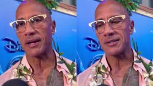 Dwayne ‘The Rock’ Johnson se emociona ao falar da família