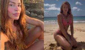 Grazi Massafera rouba a cena em Fernando de Noronha com looks de tirar o fôlego
